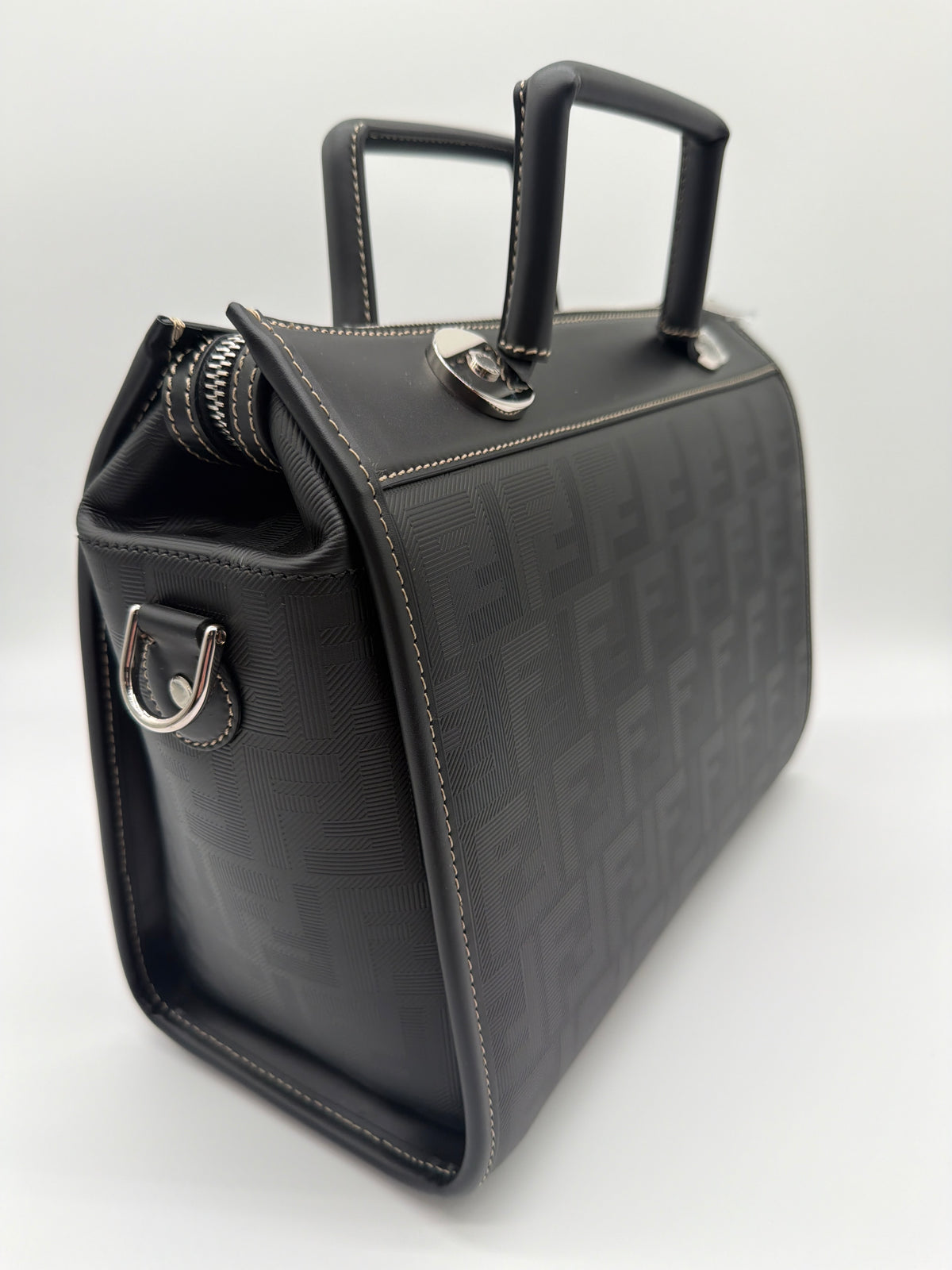 Fendi Soft Trunk Convertible Boston Bag image 3