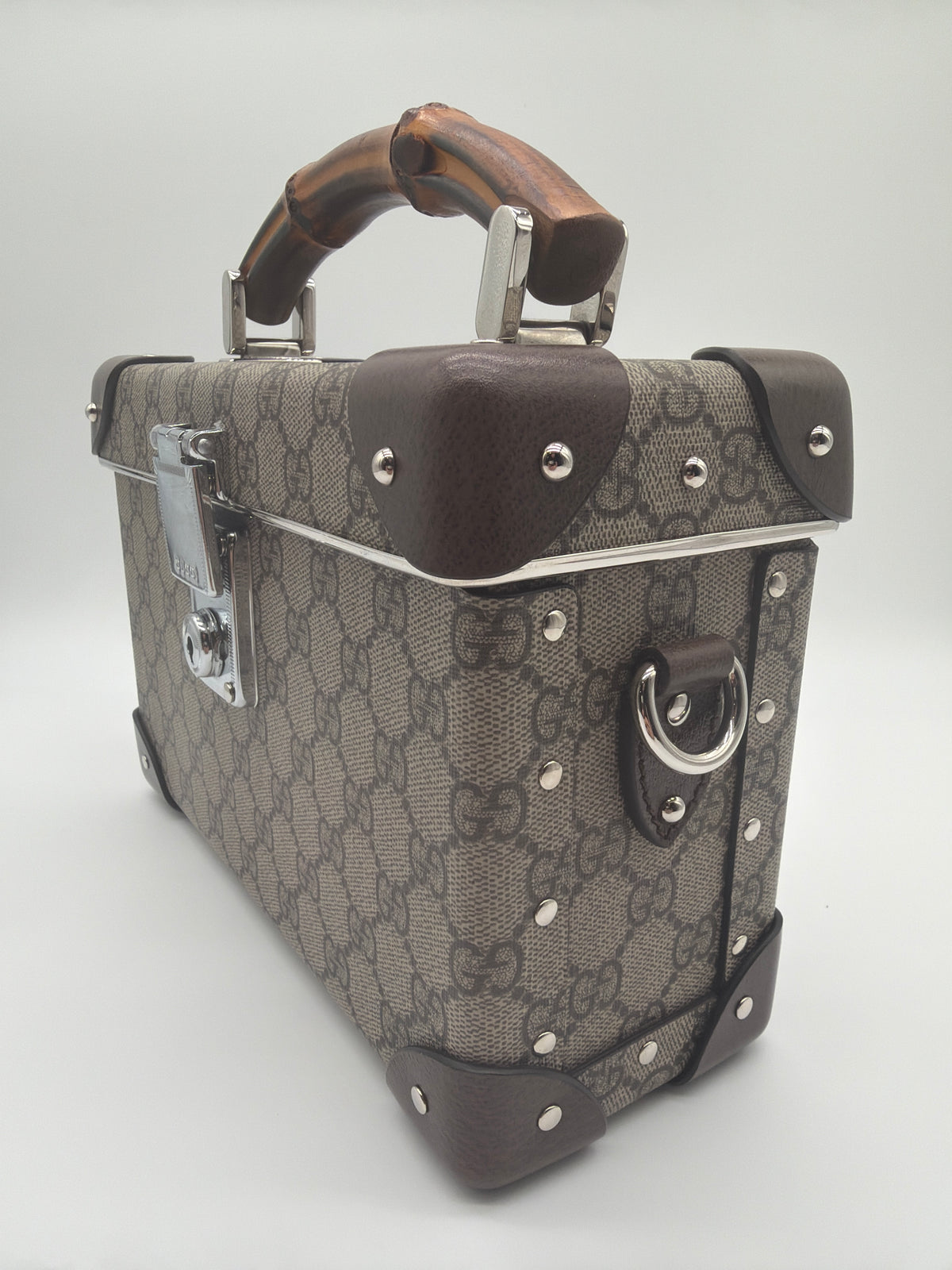 Gucci GG Supreme Monogram Globe-Trotter Beauty Case image 4