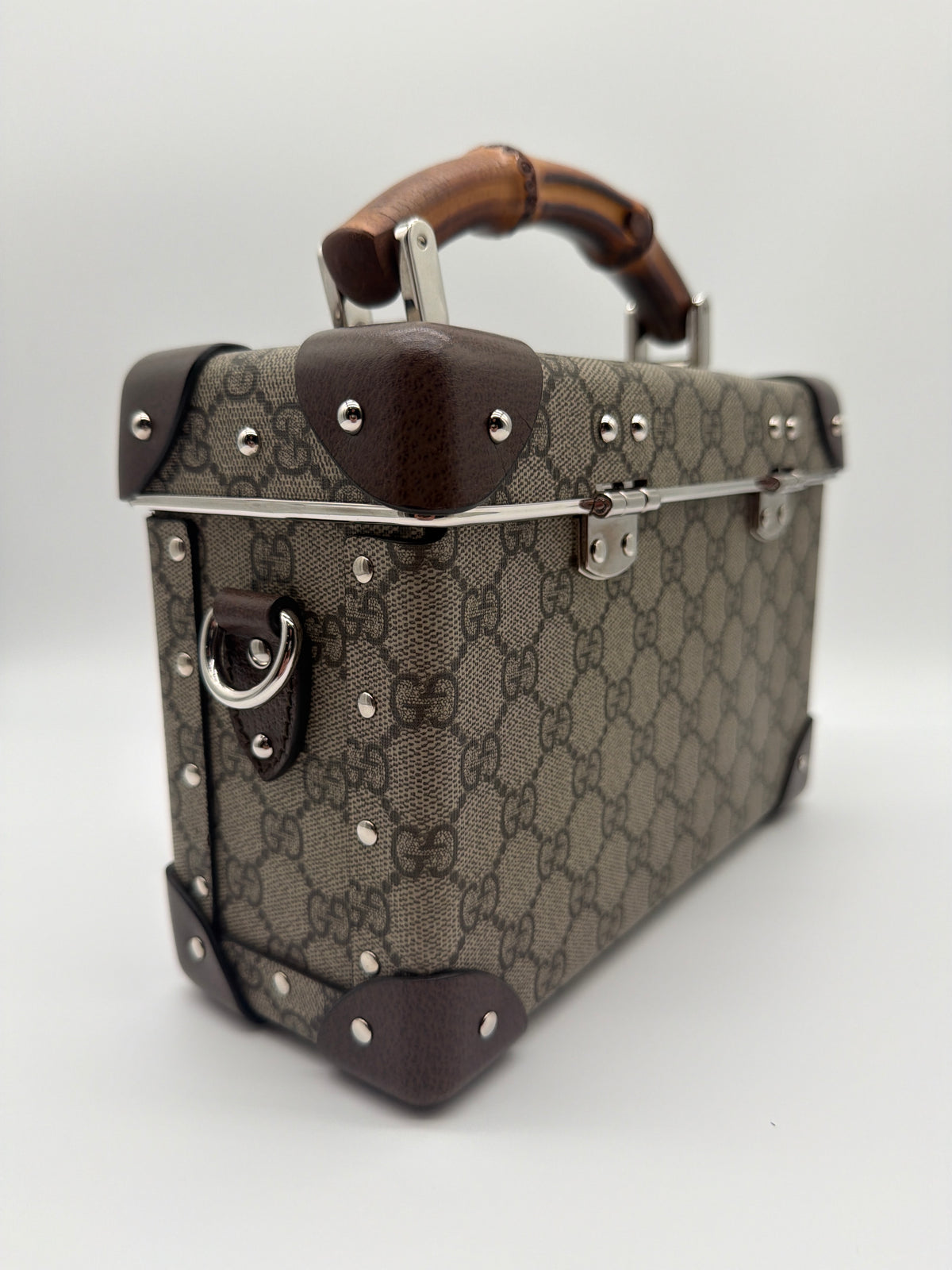 Gucci GG Supreme Monogram Globe-Trotter Beauty Case image 5