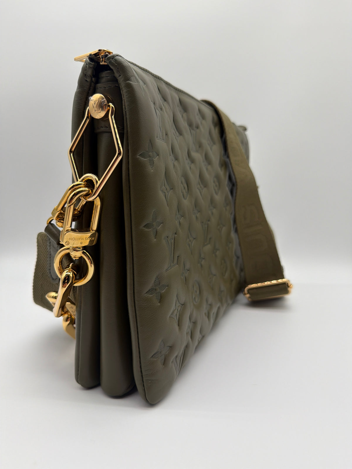Louis Vuitton Monogram Coussin MM in khaki green image 3