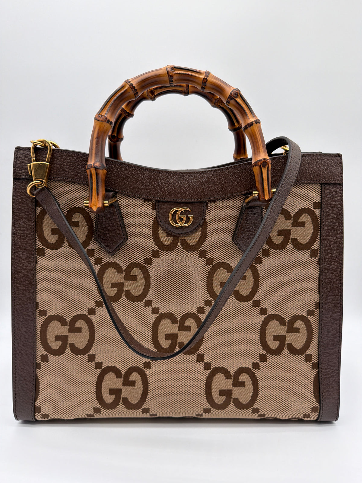 Gucci Diana Small Jumbo GG Canvas Tote  image 1