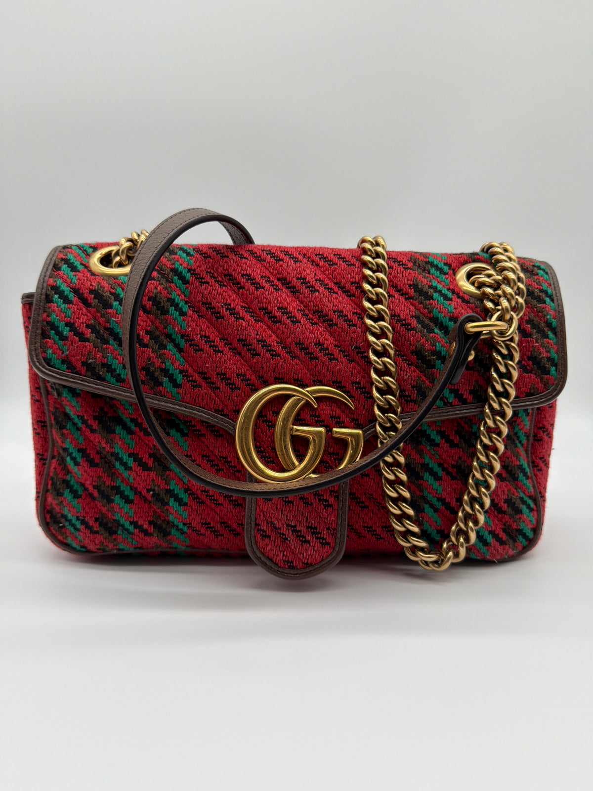 Gucci GG Marmont Houndstooth Tweed image 1