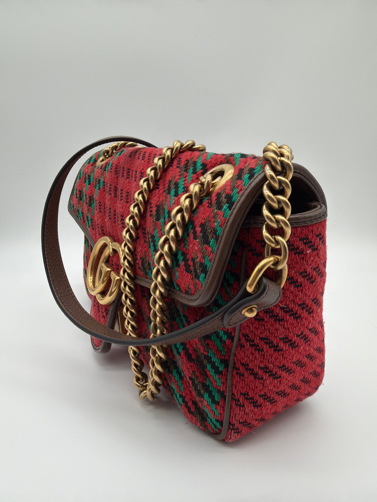 Gucci GG Marmont Houndstooth Tweed image 2
