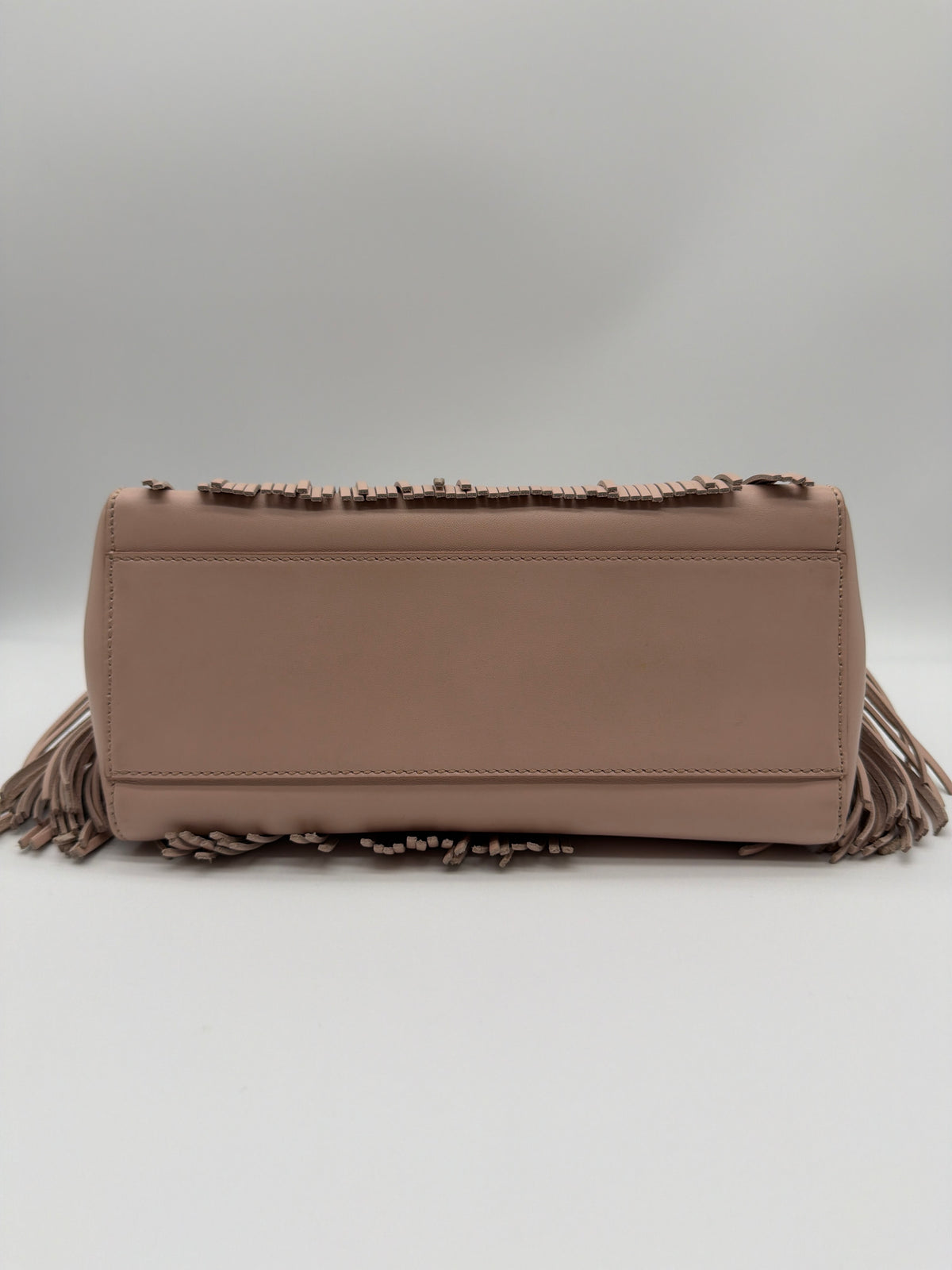 Fendi Mini Fringe Peekaboo in pink image 5