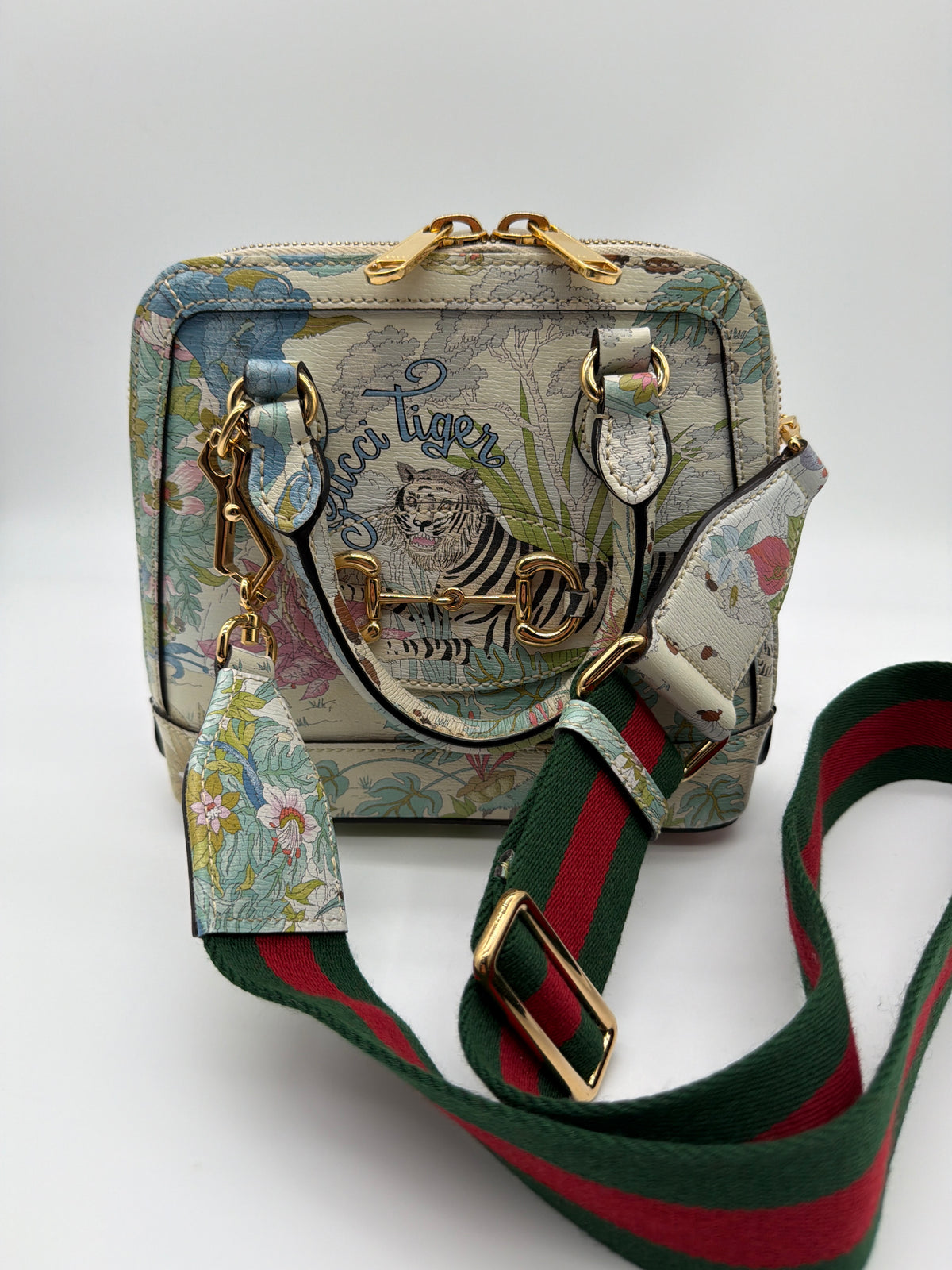 Gucci Tiger Horsebit 1955 Top Handle image 1