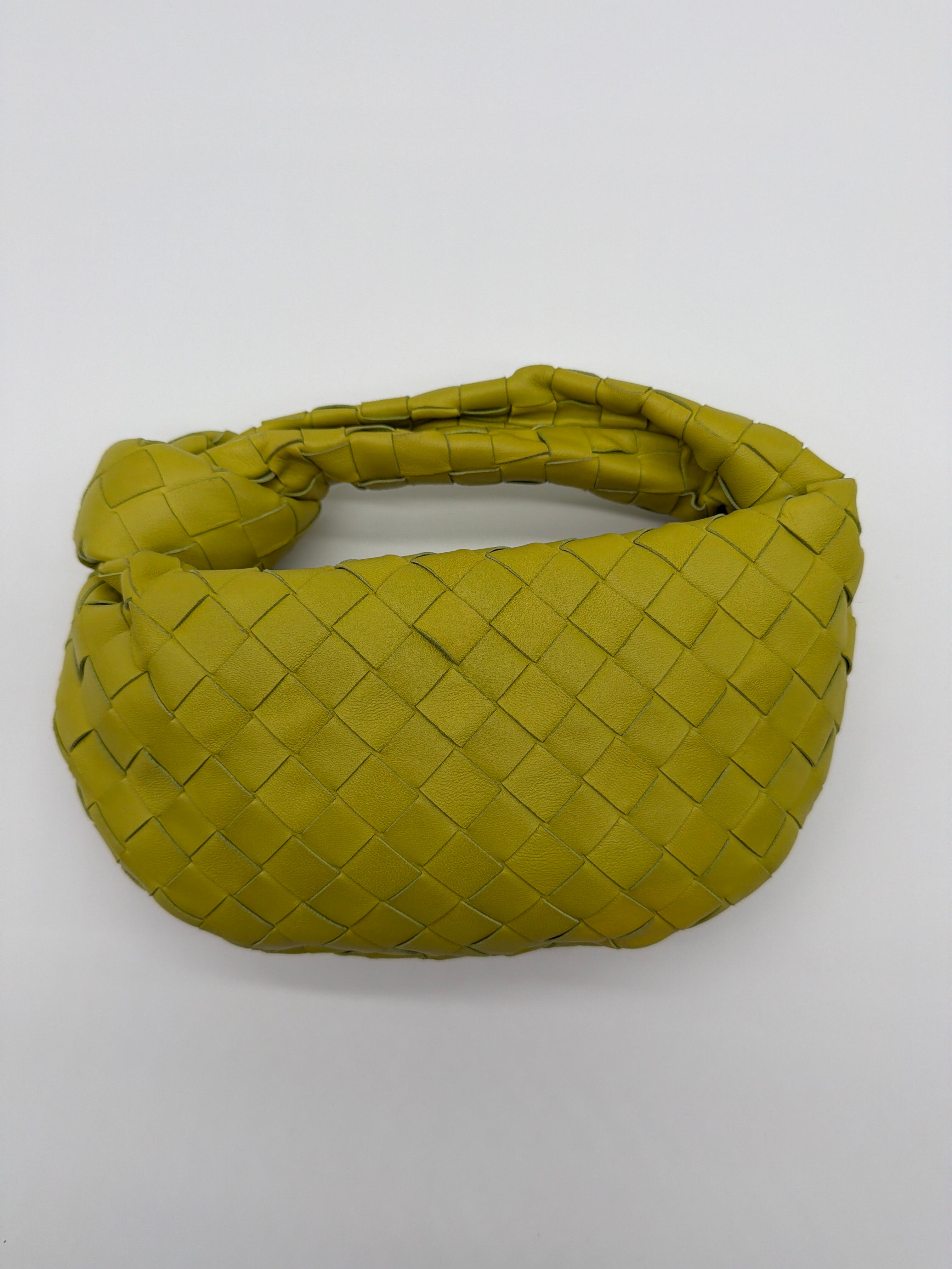 Bottega Veneta Mini Jodie in green Intrecciato — image 1