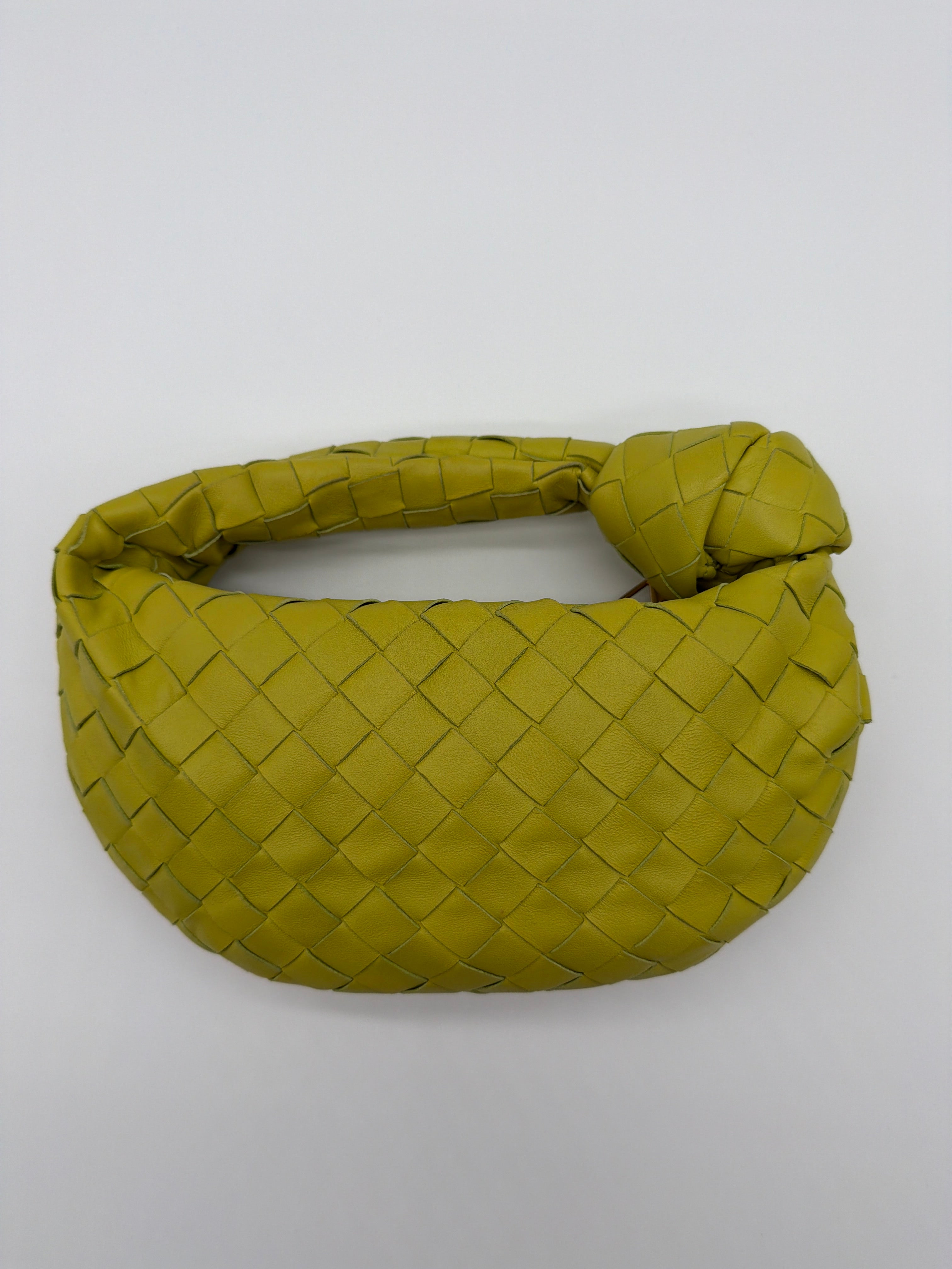 Bottega Veneta Mini Jodie in green Intrecciato — image 3