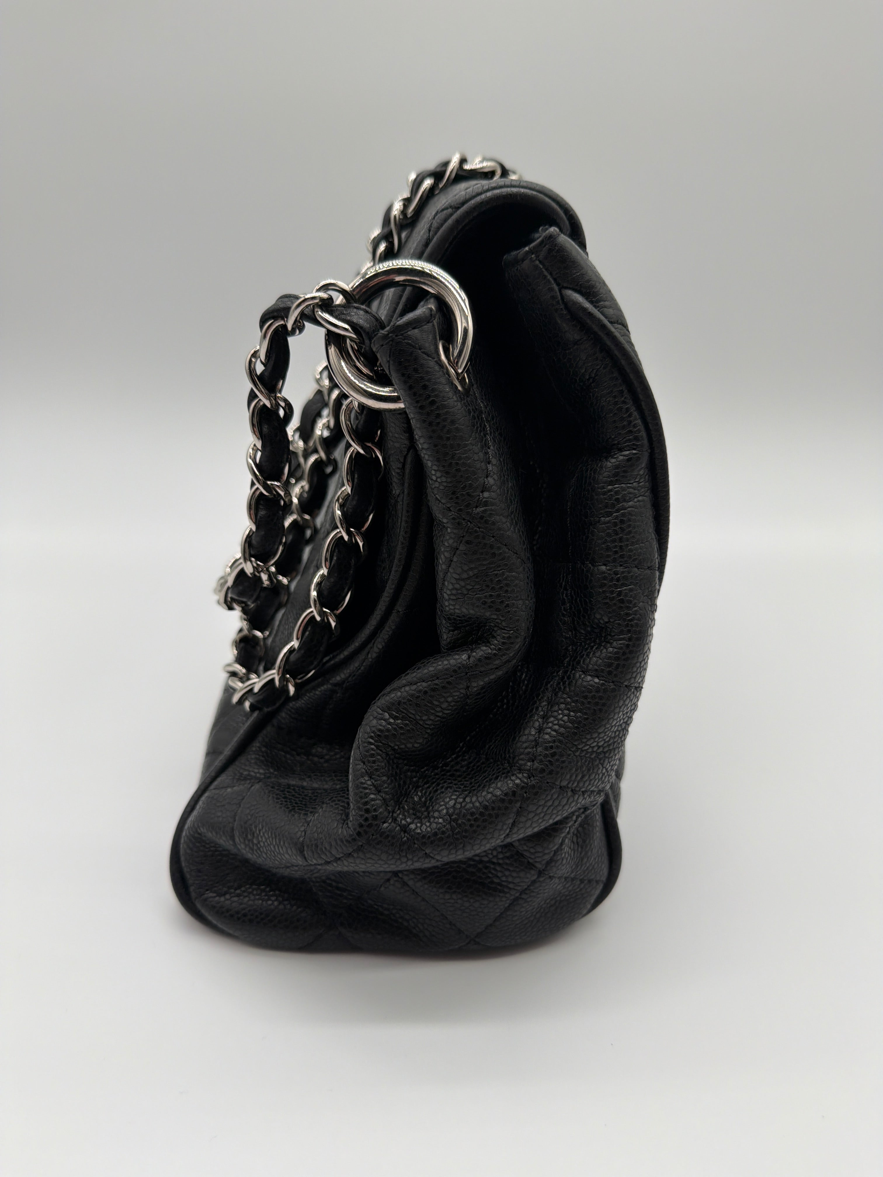 Chanel Quilted Caviar Timeless Accordion Flap — image 3