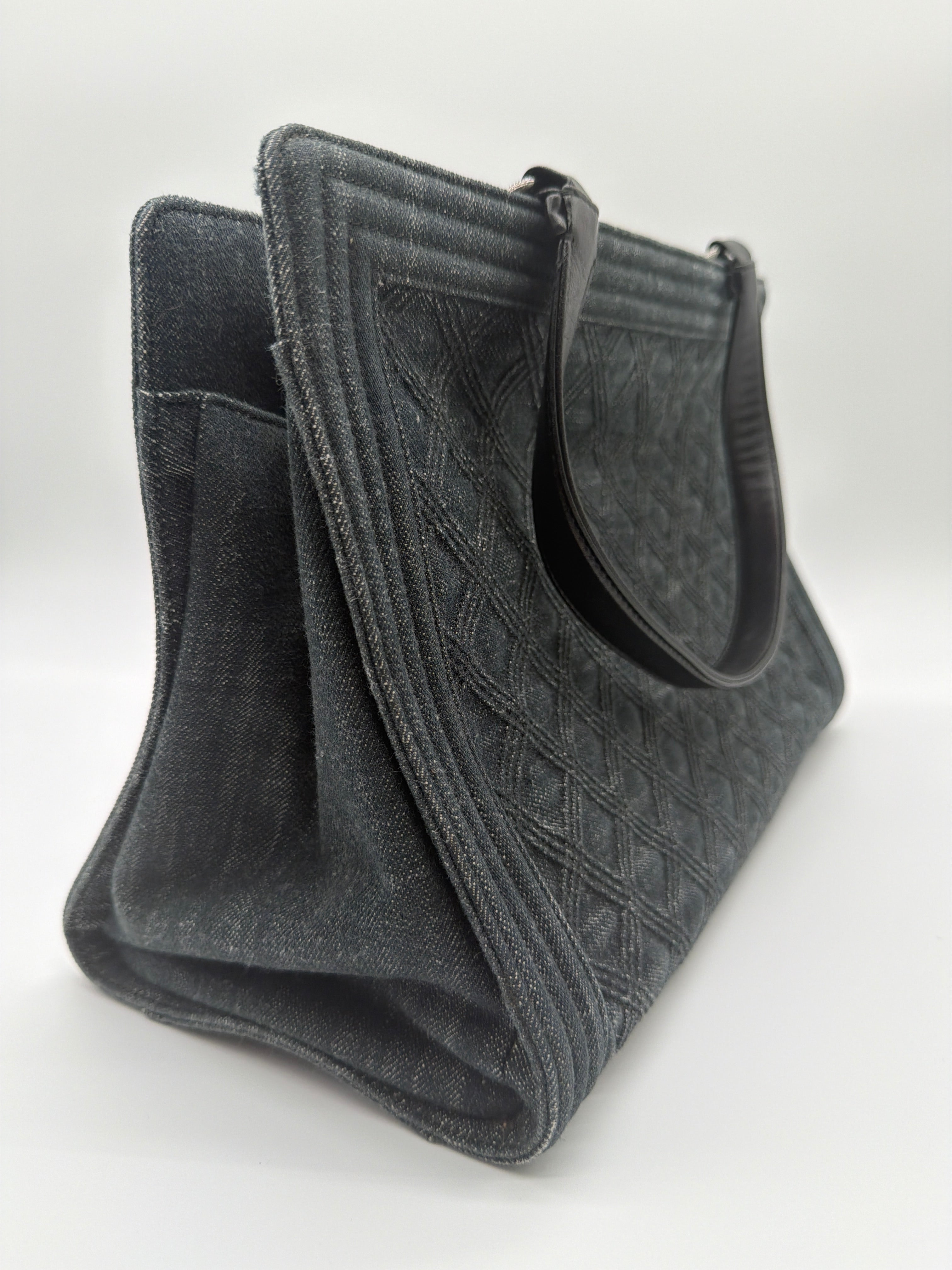 Chanel Denim Boy Shopping Tote from the 2015-2016 collection — image 3