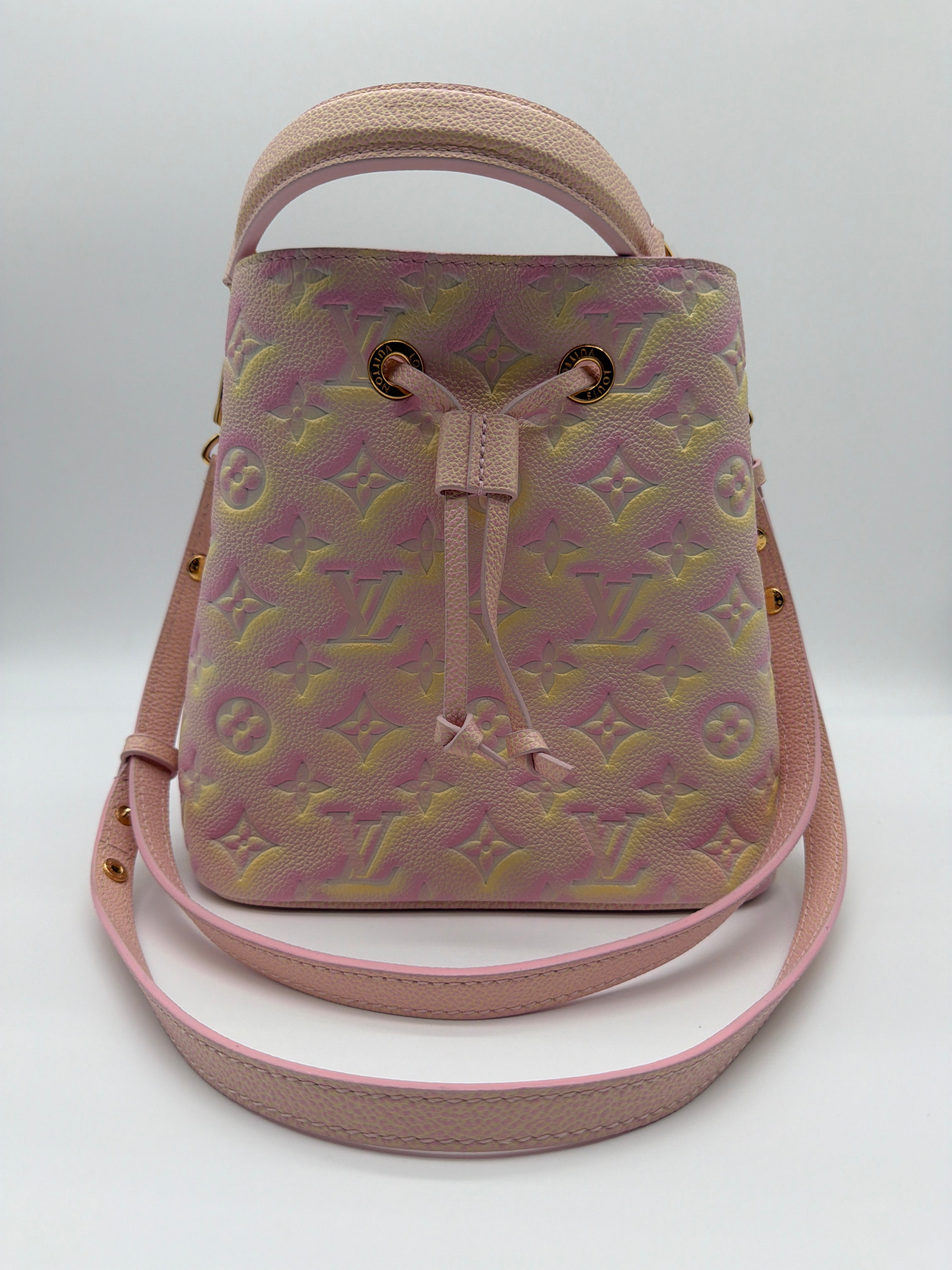 Louis Vuitton NéoNoé BB in Pink Monogram Empreinte Summer Stardust — image 1