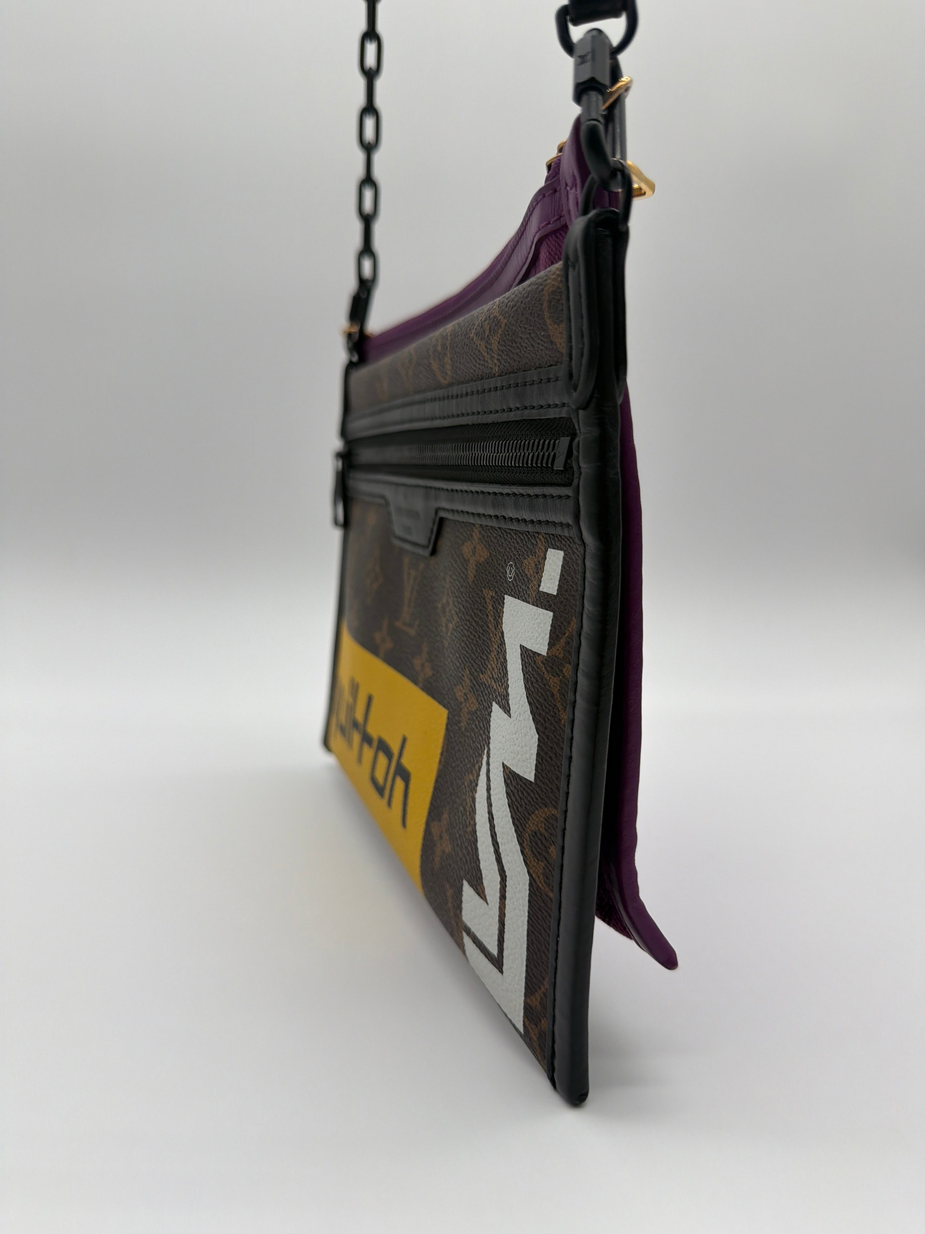 Louis Vuitton Double Flat Messenger Bag, limited edition Logo Story Monogram — image 2