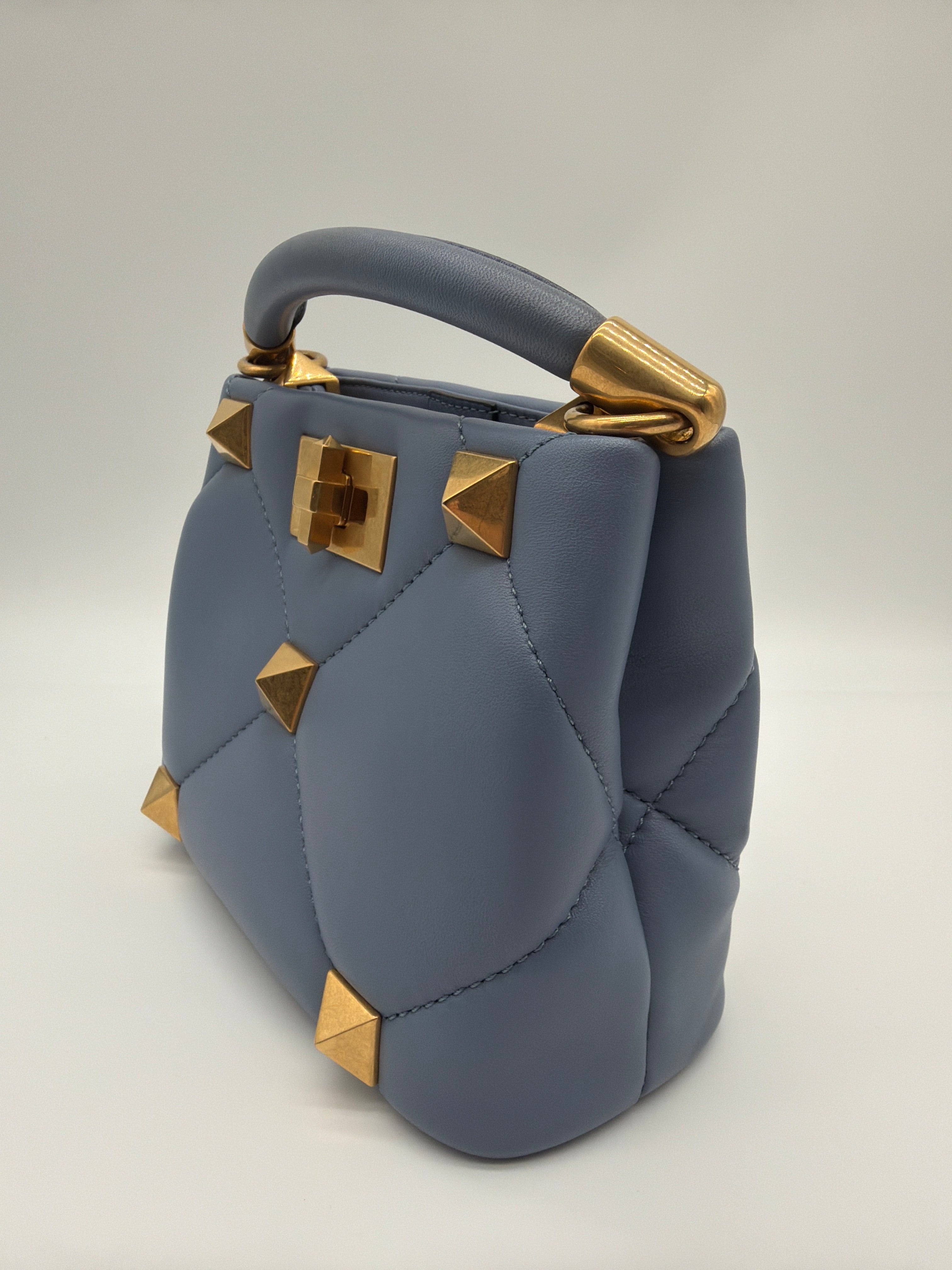 Valentino Garavani Small Roman Stud Top Handle — image 3