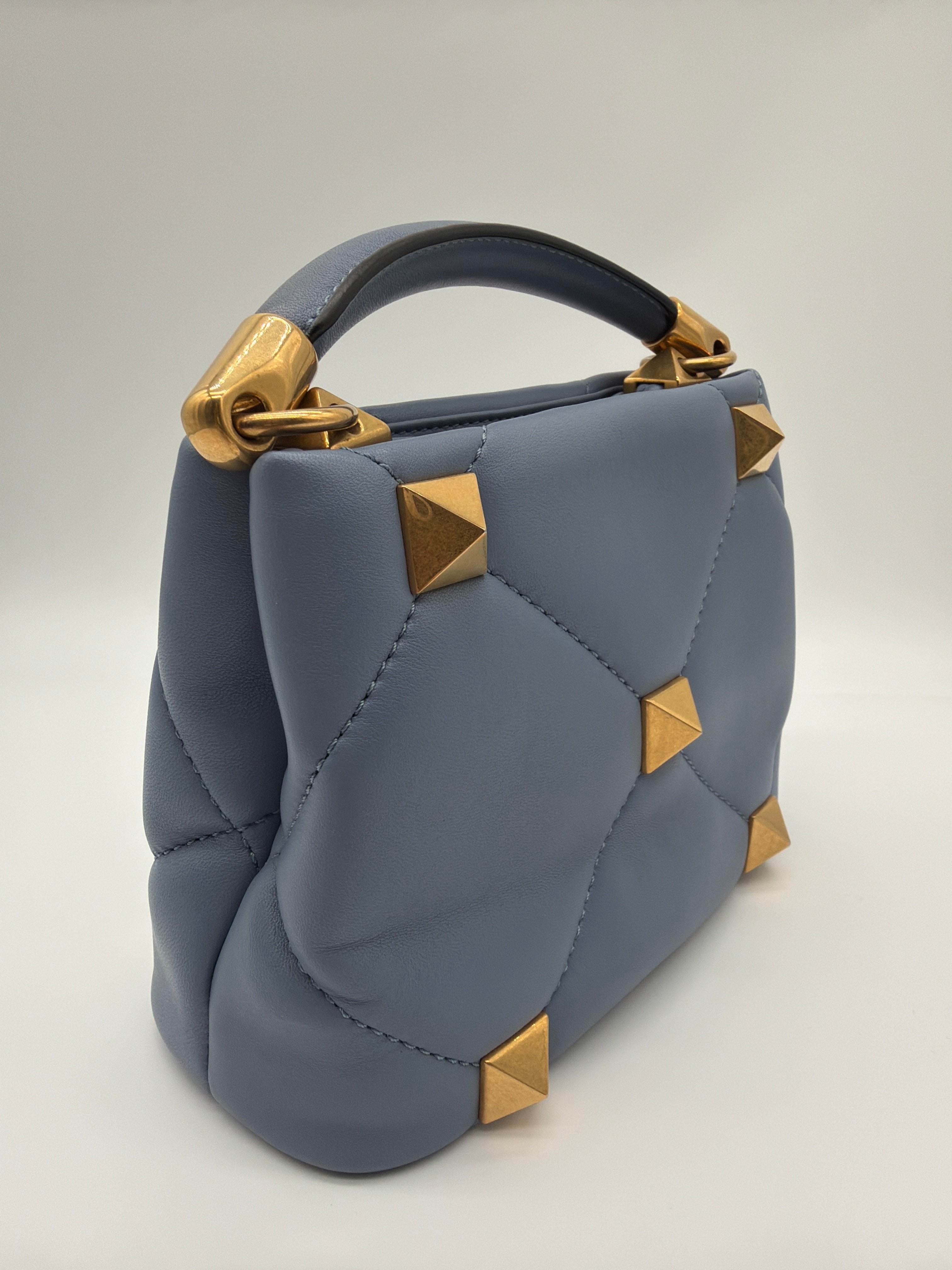 Valentino Garavani Small Roman Stud Top Handle — image 4