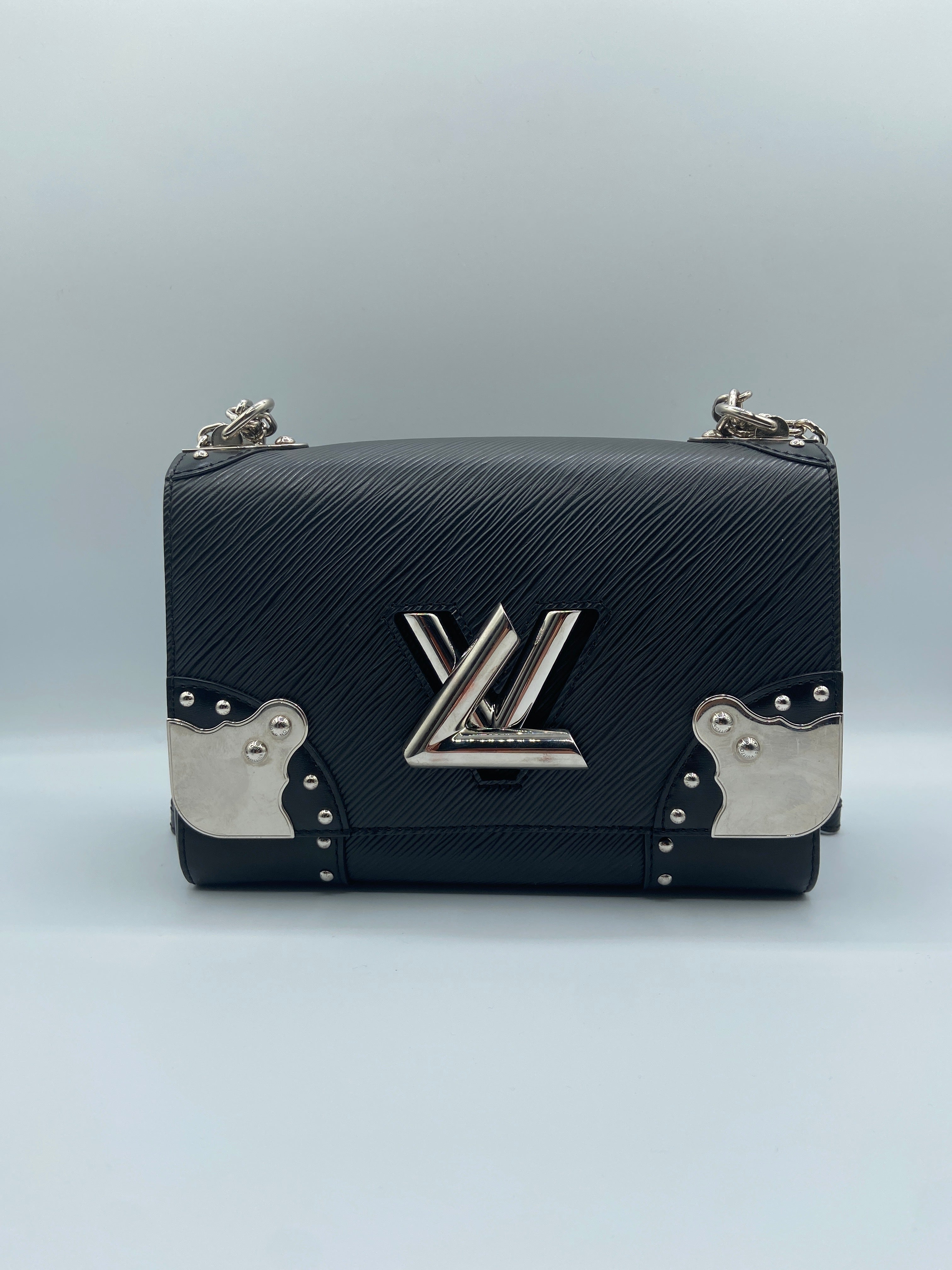 Louis Vuitton Twist PM – Epi Leather Chain Shoulder Bag, Black