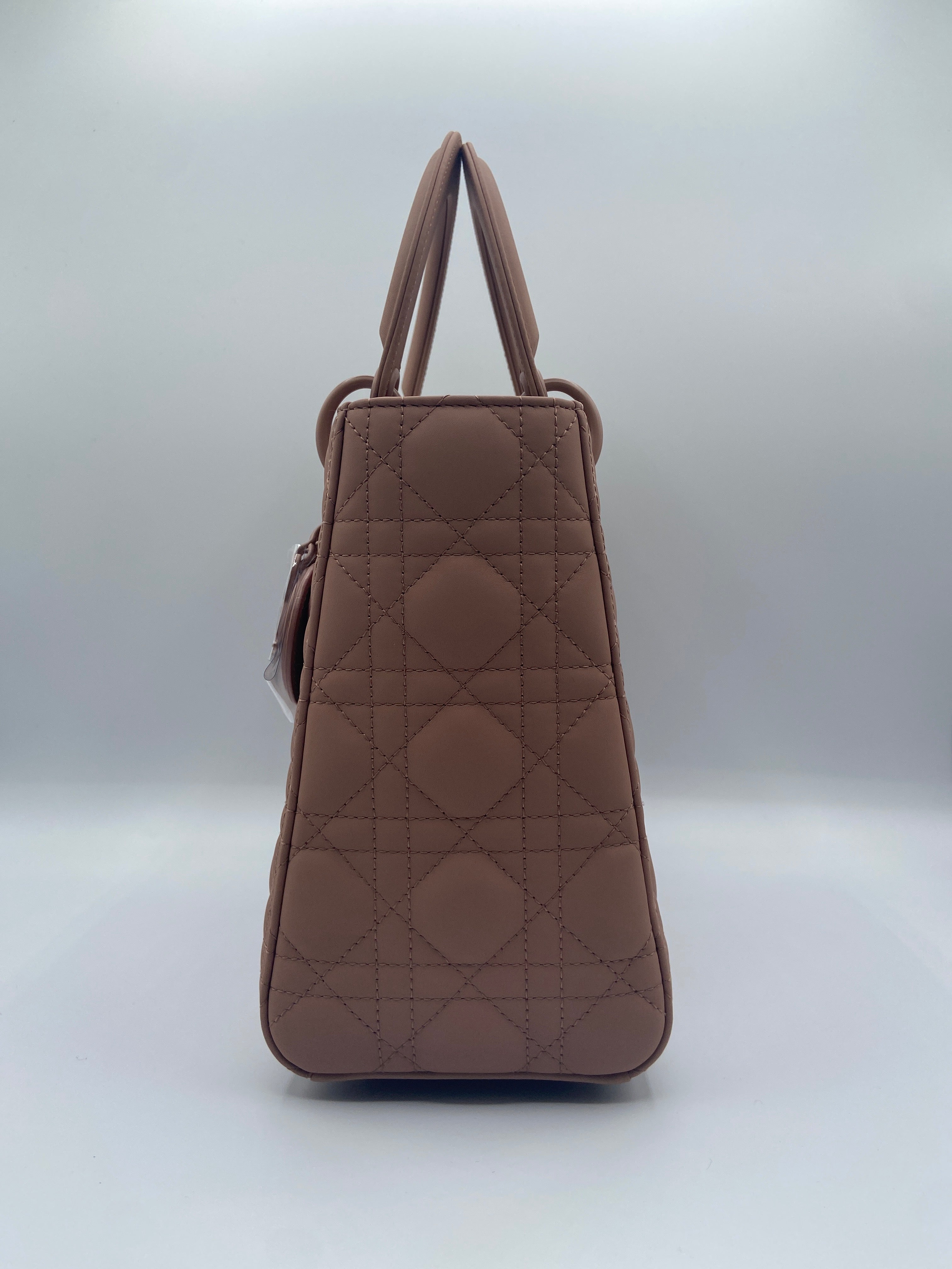 Christian Dior Lady Dior in Matte Cannage Calfskin