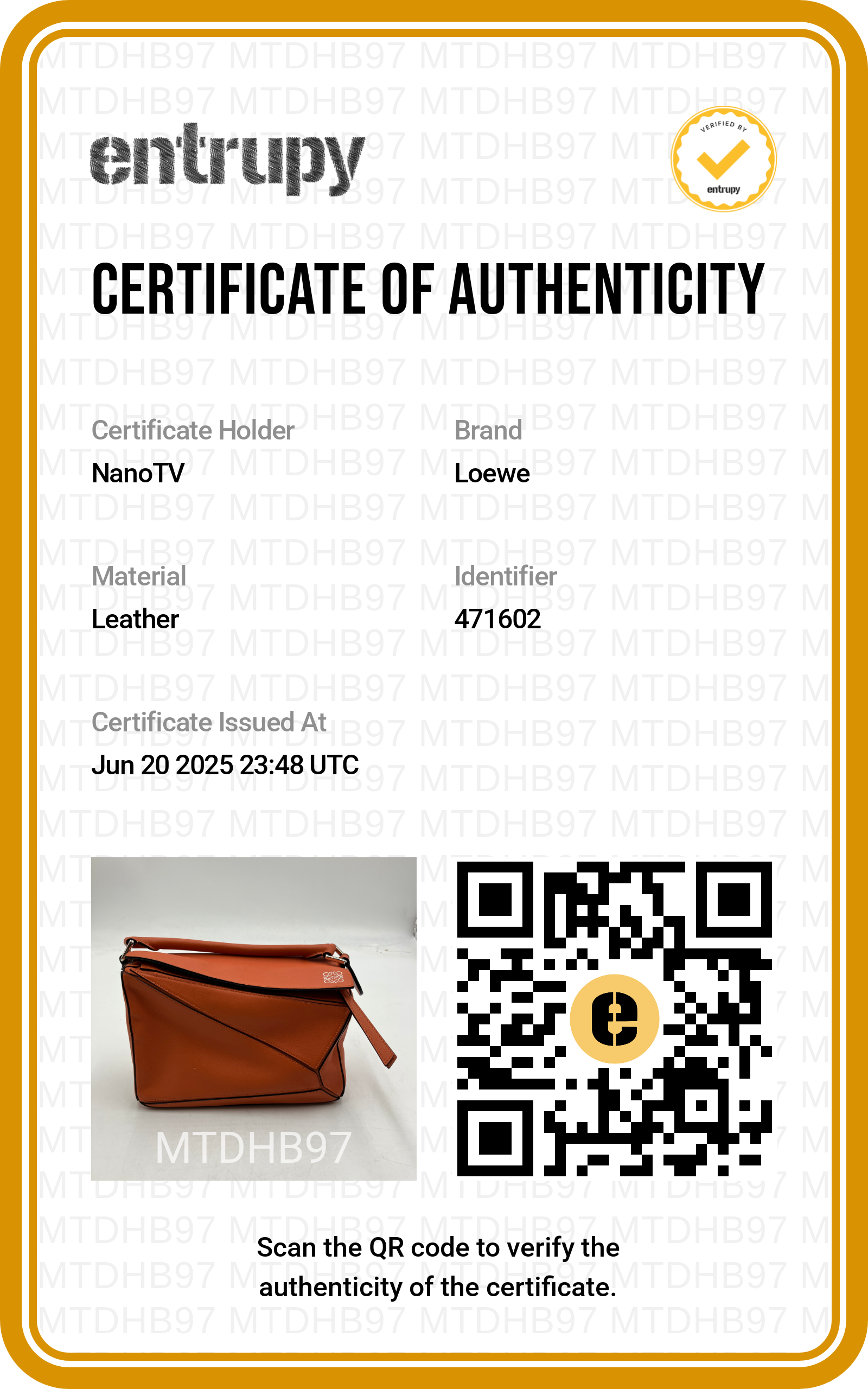 Loewe Puzzle Bag – Medium, Calfskin Leather in Apricot